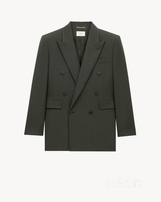 羊毛华达呢夹克