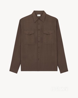 桑蚕丝软绸衬衫