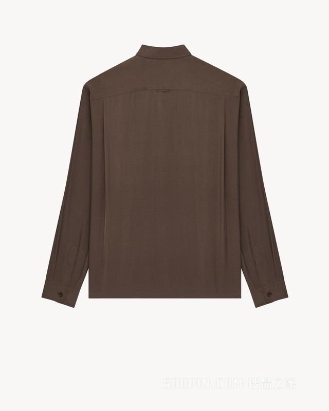 桑蚕丝软绸衬衫