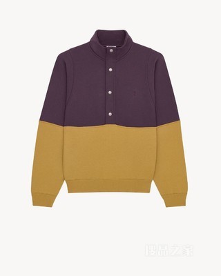 SAINT LAURENT半按扣卫衣