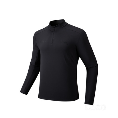 安踏综训系列ANTACHN轻暖绒男子长袖针织衫