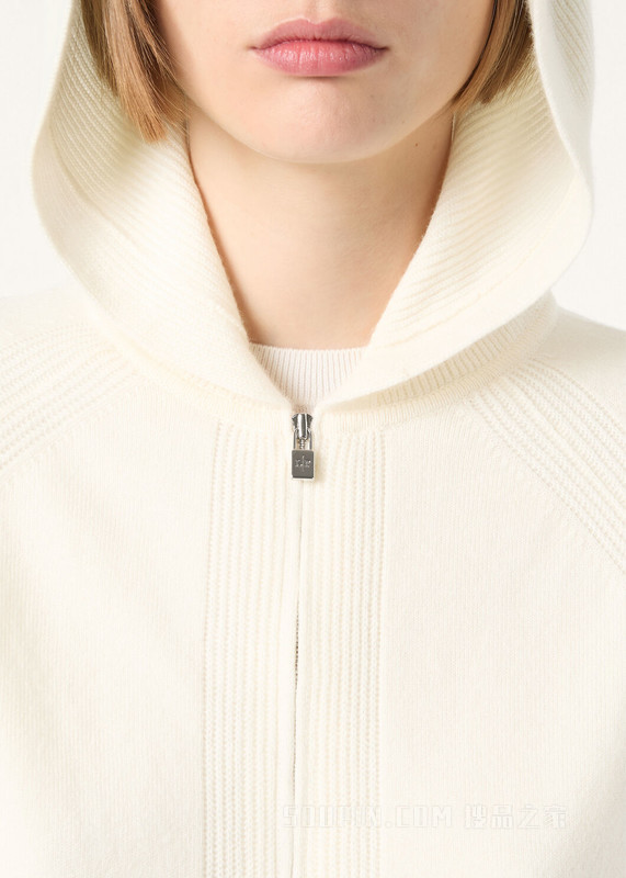 Bomber Merano女士飞行员夹克 小羊绒