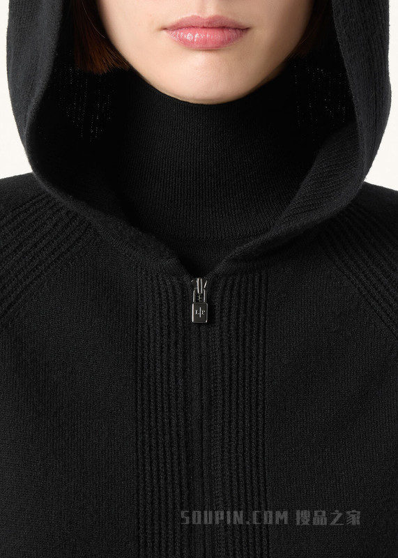 Bomber Merano女士飞行员夹克 小羊绒