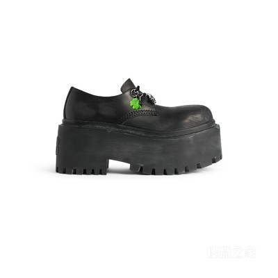 STRIKE挂饰厚底德比鞋
