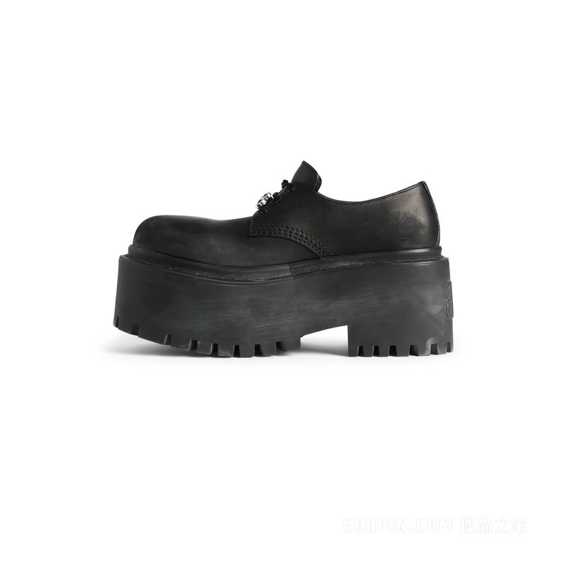 STRIKE挂饰厚底德比鞋