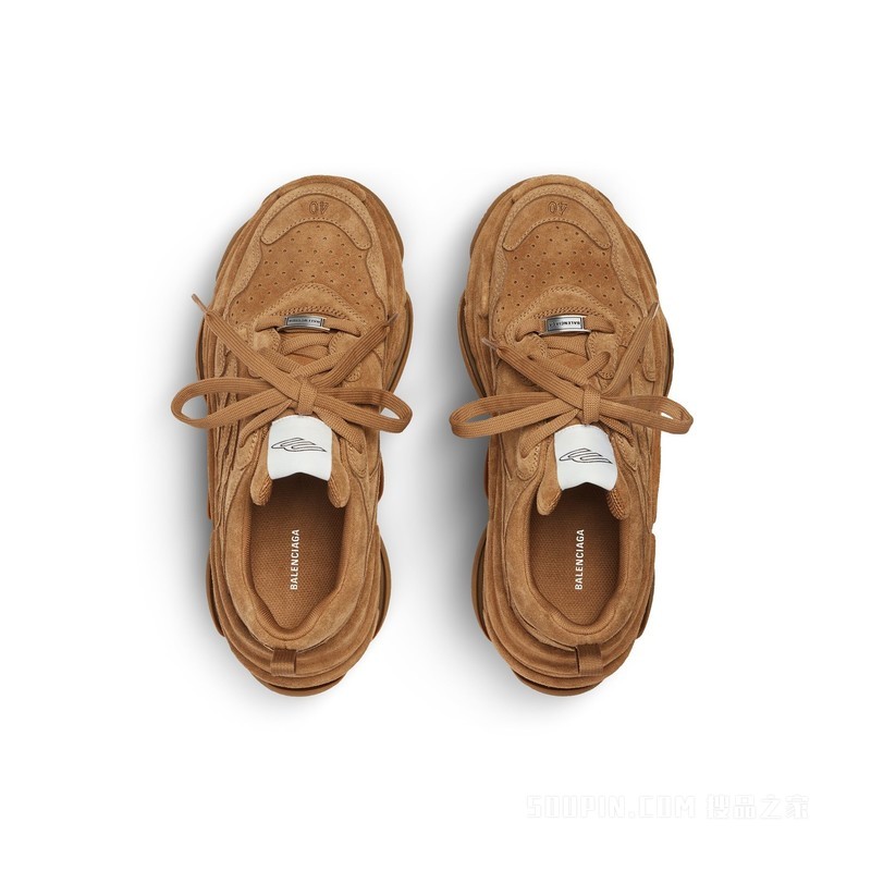 TRIPLE S SPORTY绒面革女士运动鞋