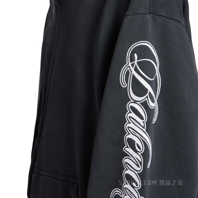 CURSIVE HOODIE廓形连帽卫衣