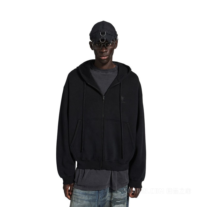 LION HOODIE拉链连帽卫衣