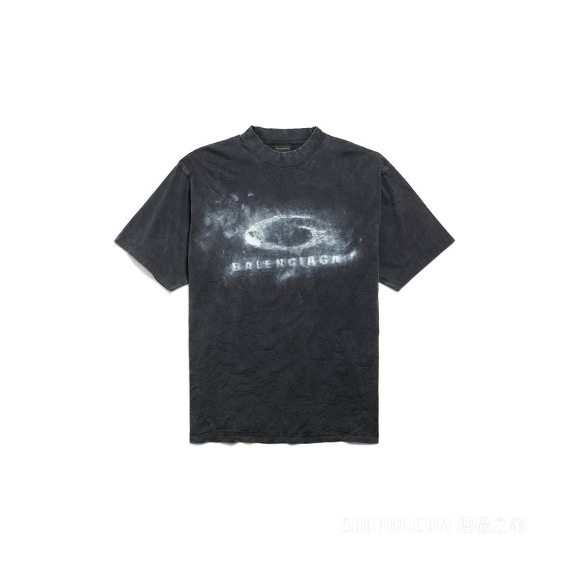 WASHED CRAYON LOOP中号版型T恤