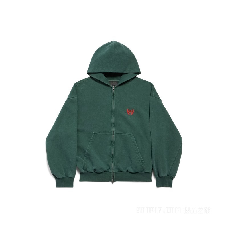 LAUREL CLASSIC HOODIE常规版型拉链连帽卫衣