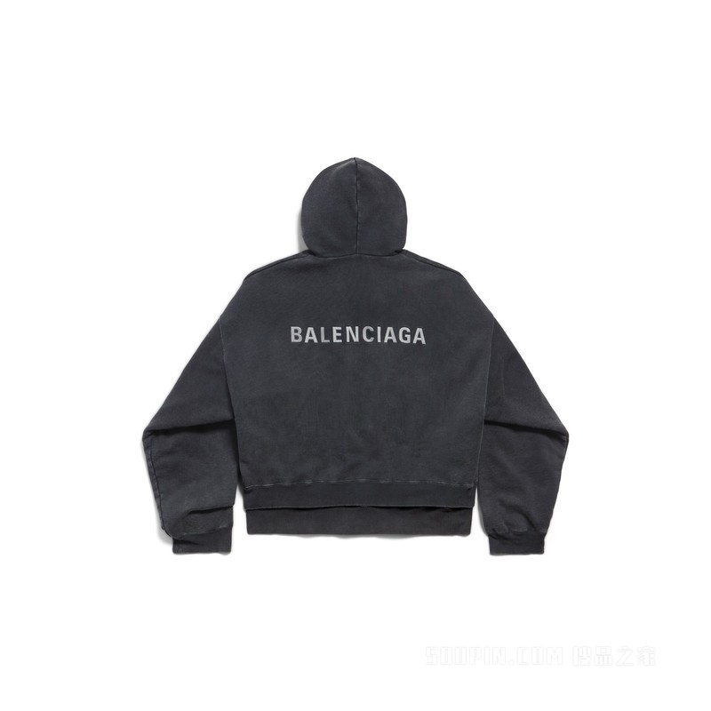 LAYERED HOODIE拉链连帽卫衣