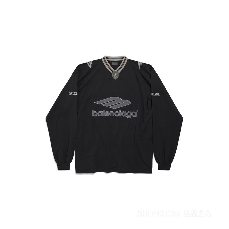 3B FOOTBALL长袖V领T恤