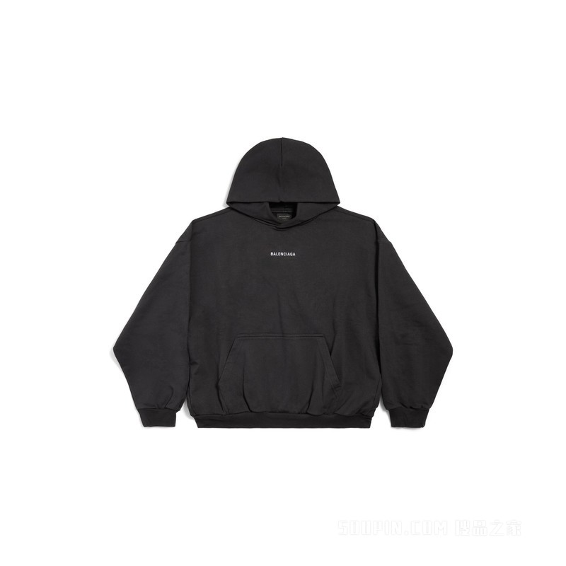 NEW BALENCIAGA BACK HOODIE中号版型连帽卫衣