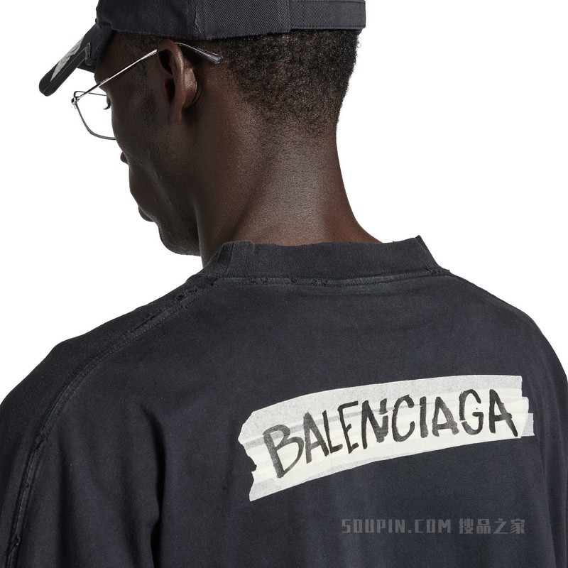 MASKING TAPE大号版型长袖T恤