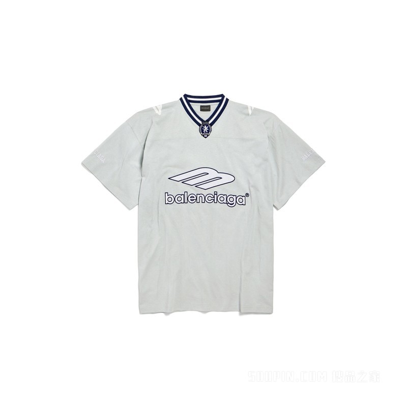 3B FOOTBALL廓形V领T恤