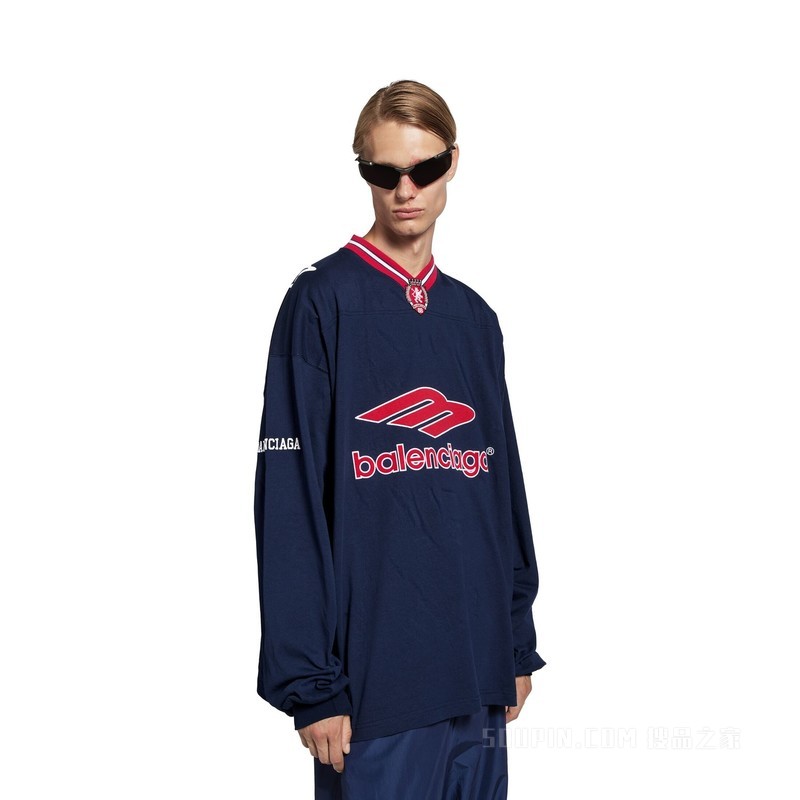 3B FOOTBALL长袖V领T恤