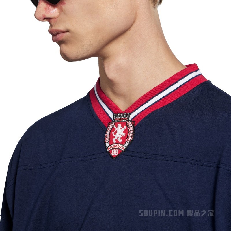 3B FOOTBALL长袖V领T恤