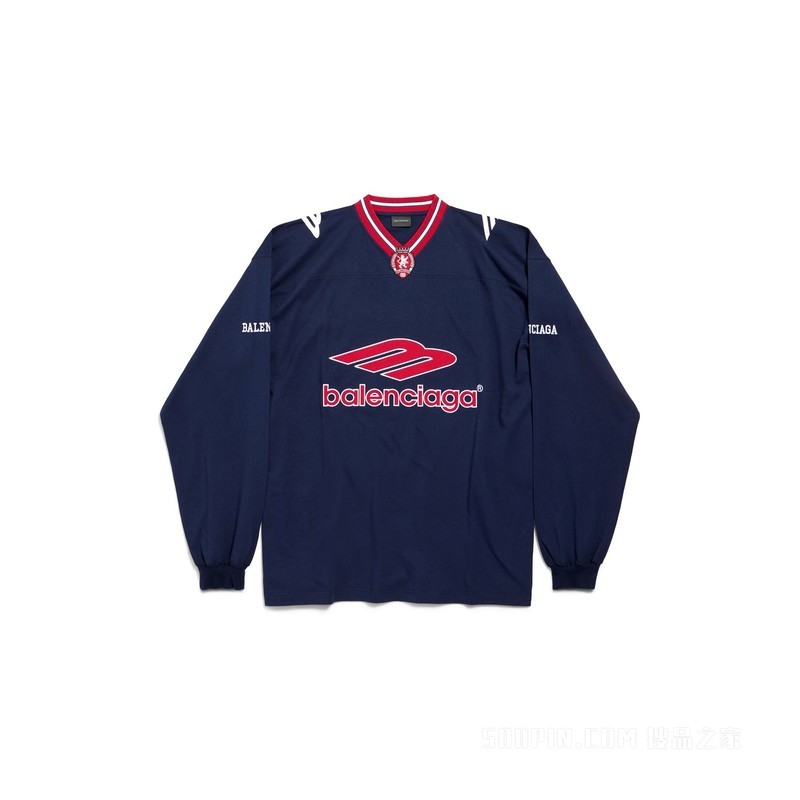 3B FOOTBALL长袖V领T恤