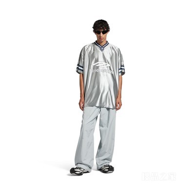 3B FOOTBALL廓形V领T恤