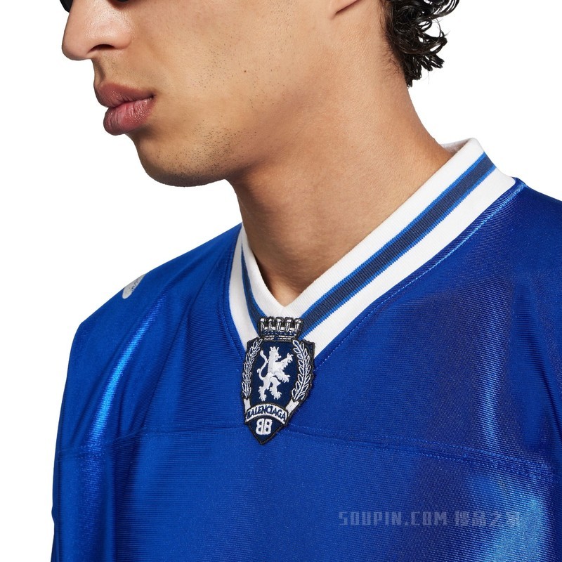 3B FOOTBALL廓形V领T恤