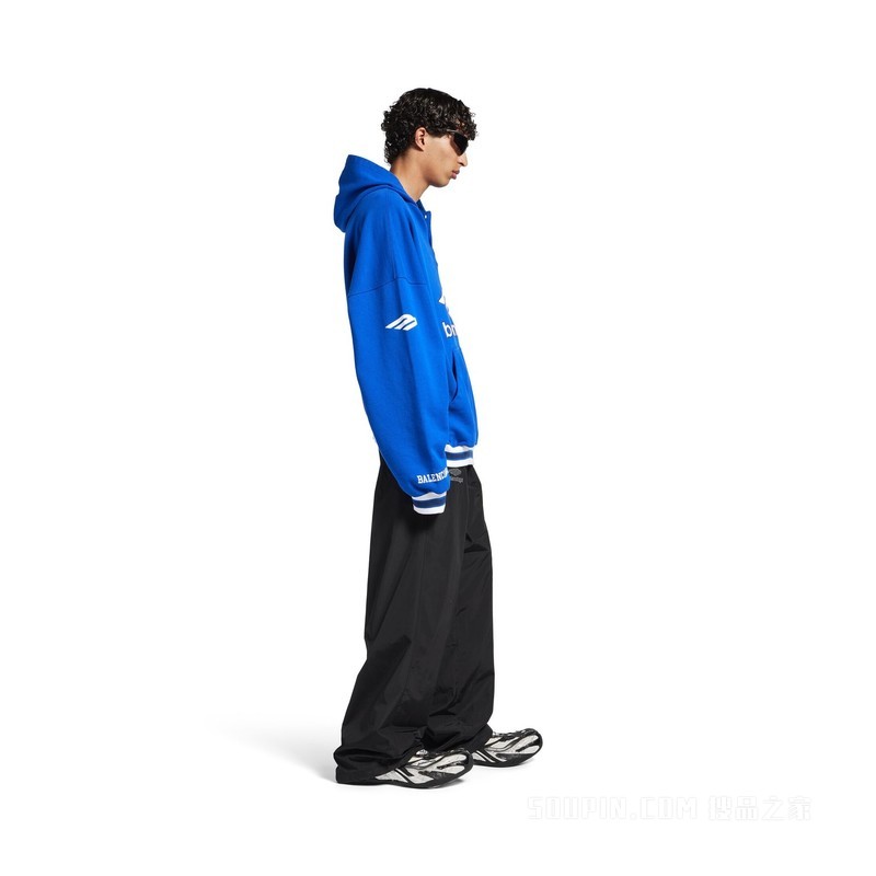 3B FOOTBALL HOODIE POLO领连帽卫衣