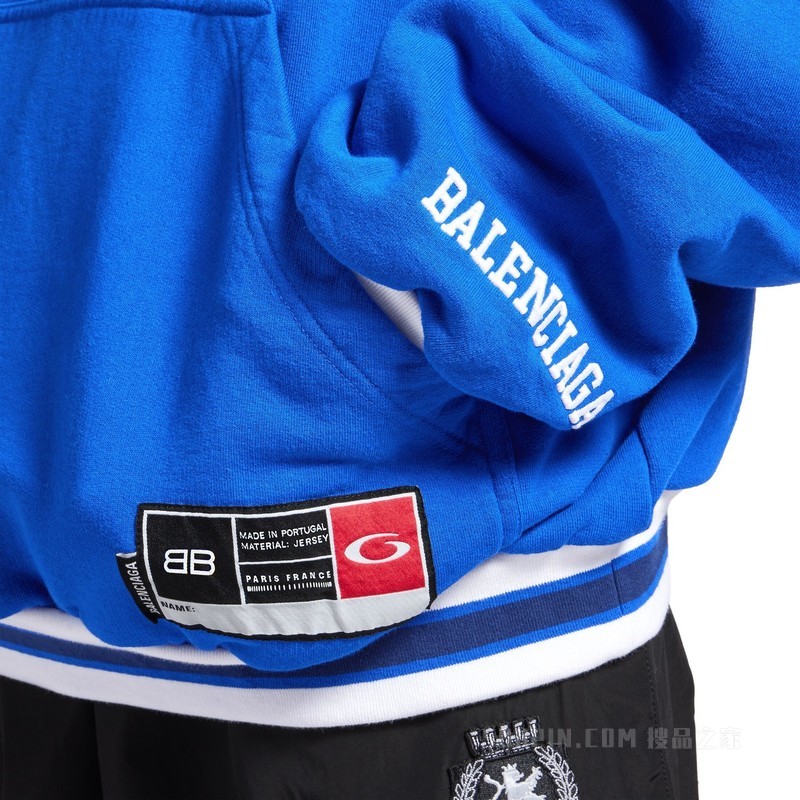 3B FOOTBALL HOODIE POLO领连帽卫衣