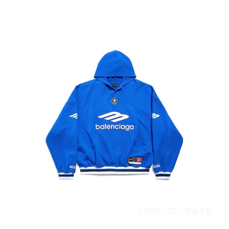 3B FOOTBALL HOODIE POLO领连帽卫衣