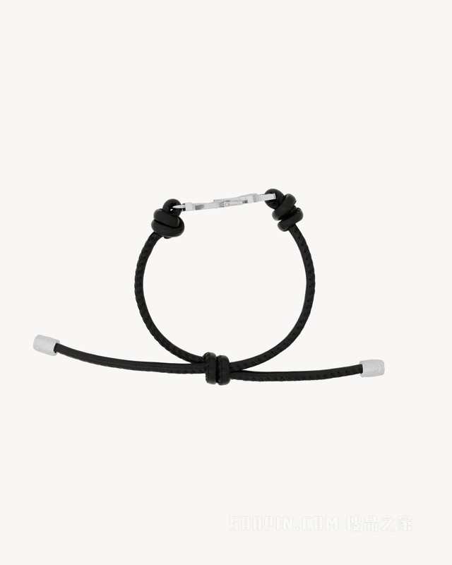 LE CASSANDRE皮革绳带手链