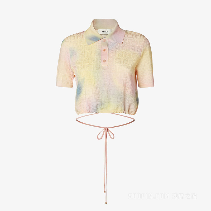 Fantastic FENDI Future毛衣 拼色FF粘胶纤维毛衣