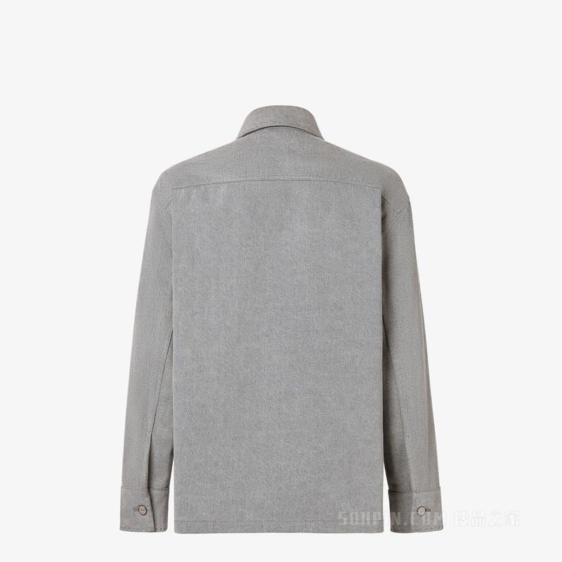 夹克衫 浅灰色牛仔Go-To夹克