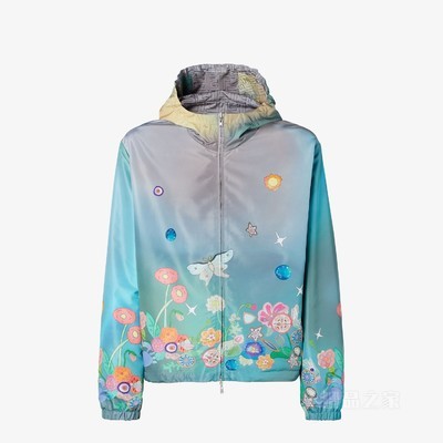 Fantastic FENDI Future夹克衫 拼色印花高科技布料夹克