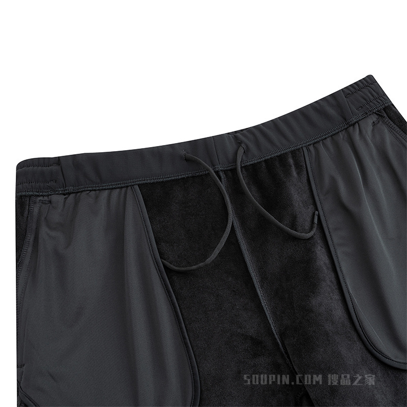 安踏冠军荣耀男子密暖绒针织运动长裤