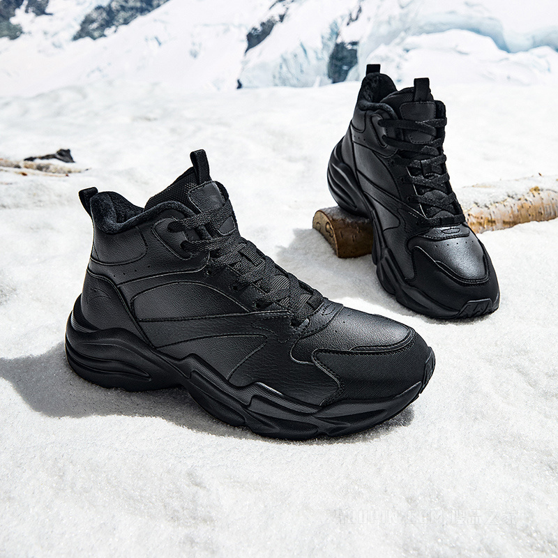 安踏引力男子休闲棉鞋