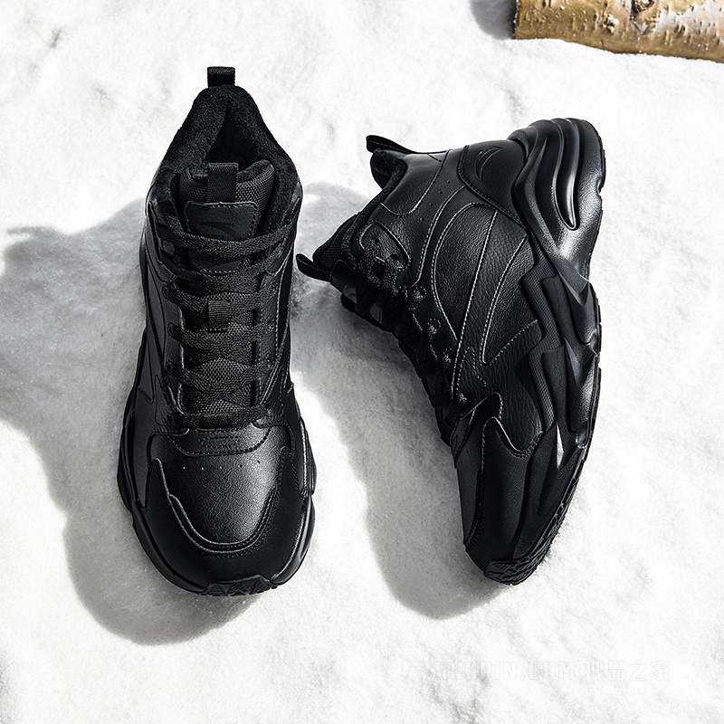 安踏引力男子休闲棉鞋