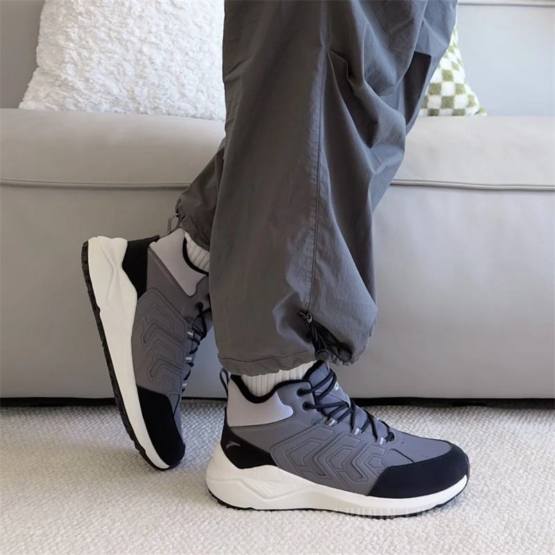 安踏踏山男子户外棉鞋