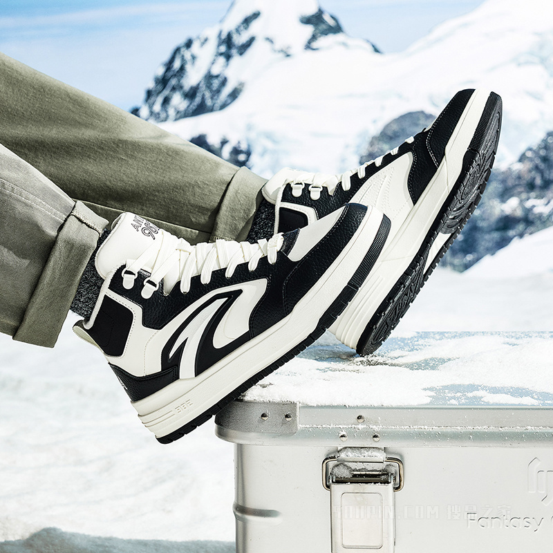 安踏启源982男子板鞋棉鞋