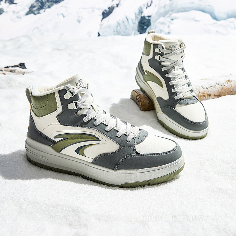 安踏启源982男子板鞋棉鞋