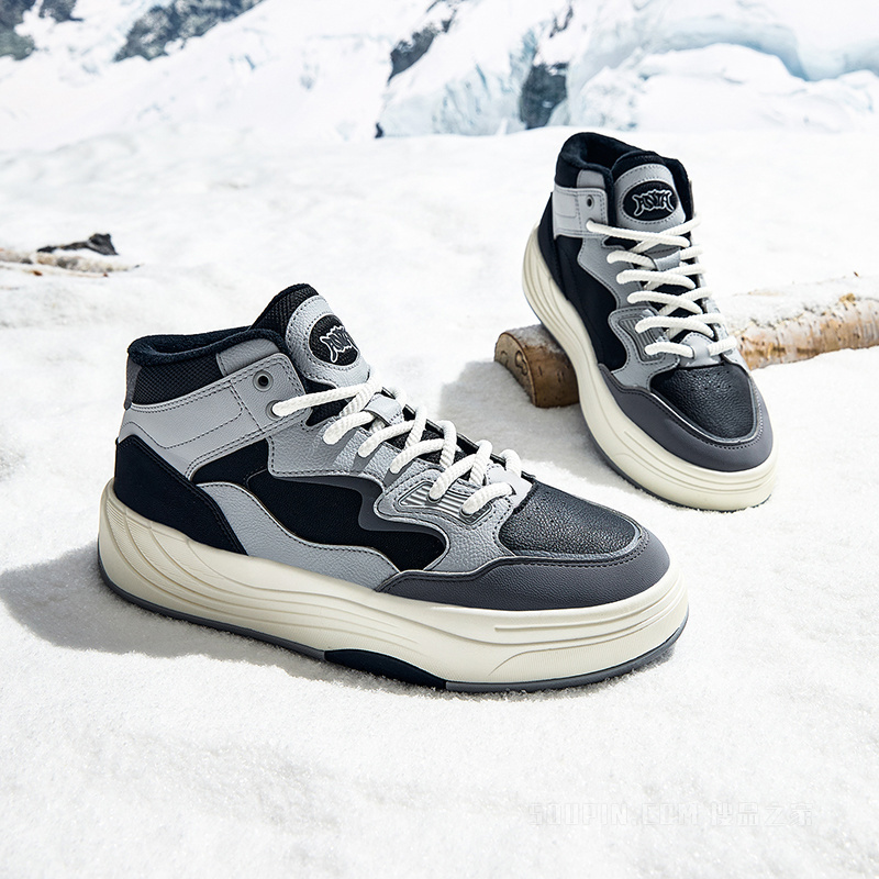 安踏PG7男子板鞋棉鞋