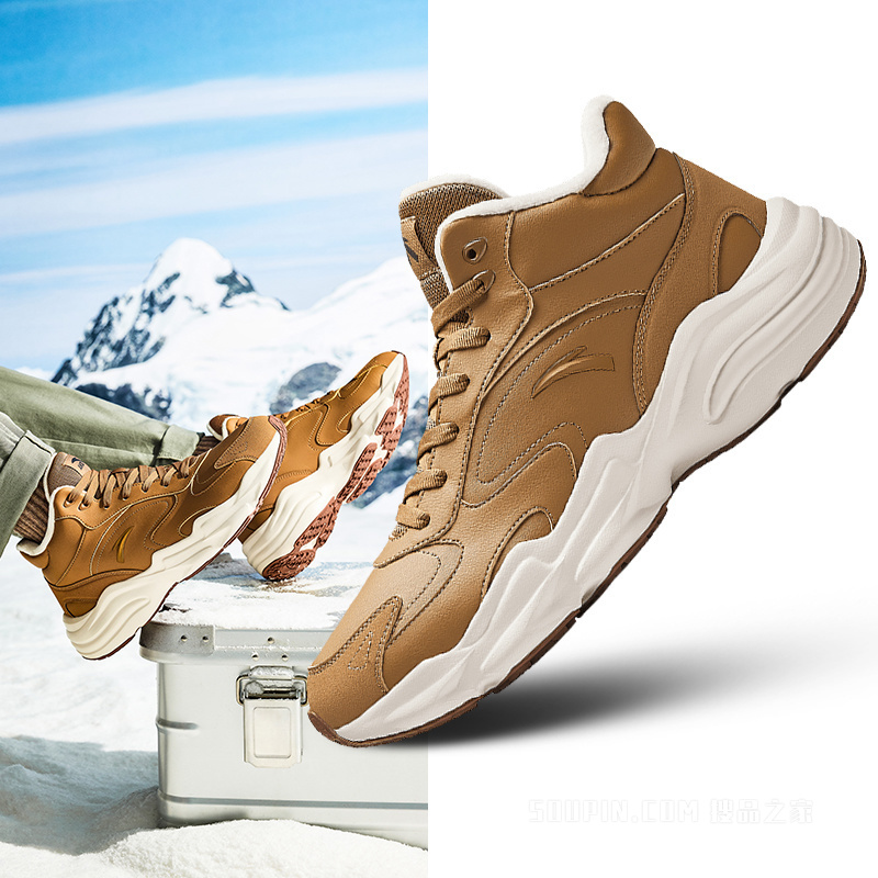 安踏行者生活系列男子棉鞋