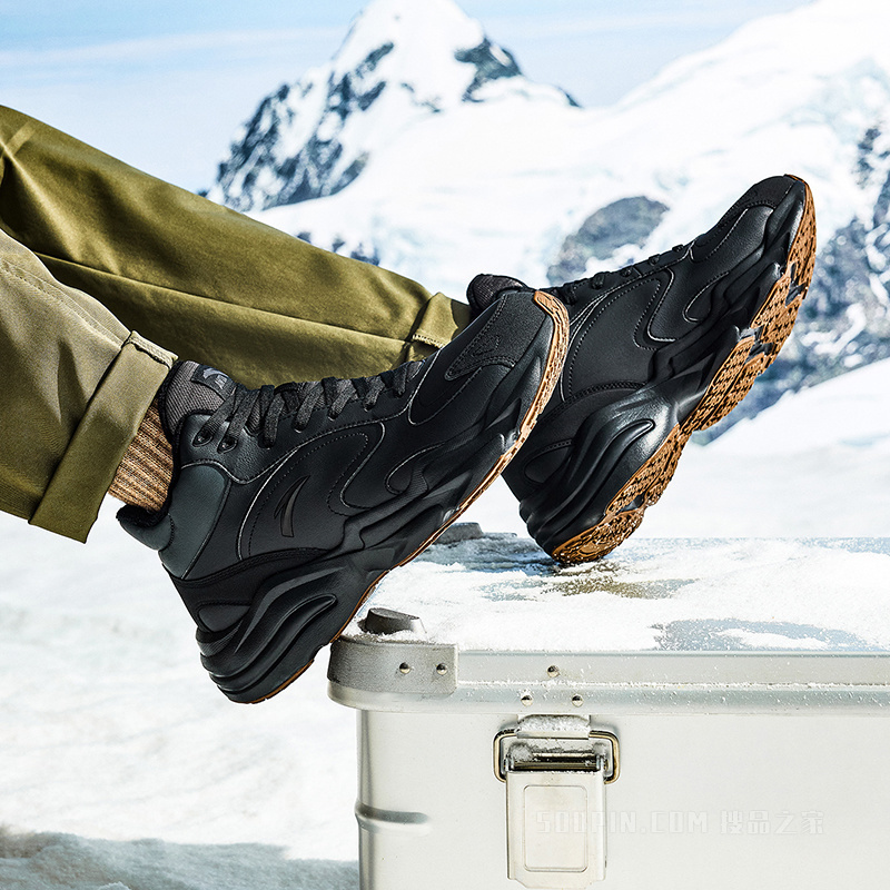 安踏行者生活系列男子棉鞋