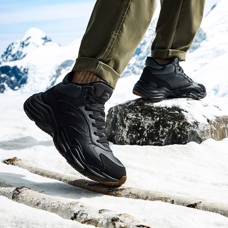 安踏行者生活系列男子棉鞋