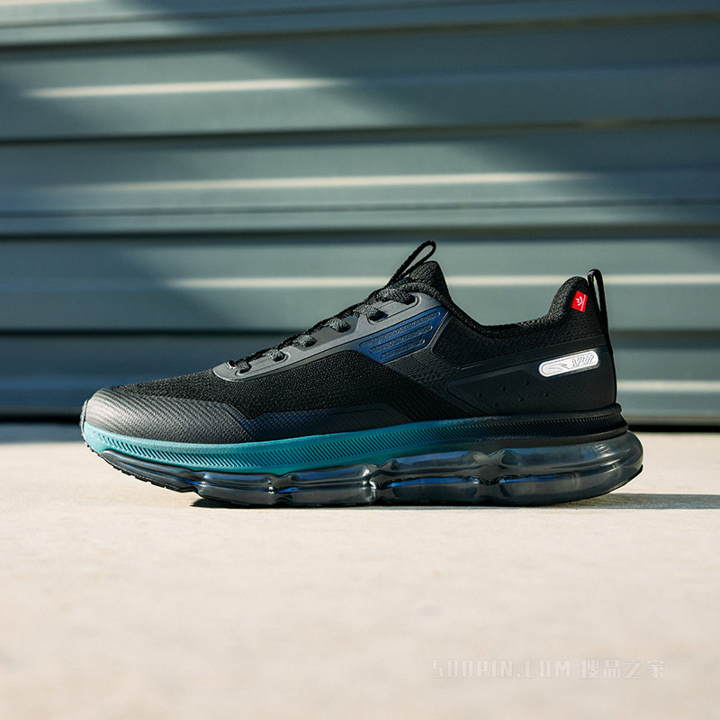 安踏弹力胶冬季男子慢跑跑鞋