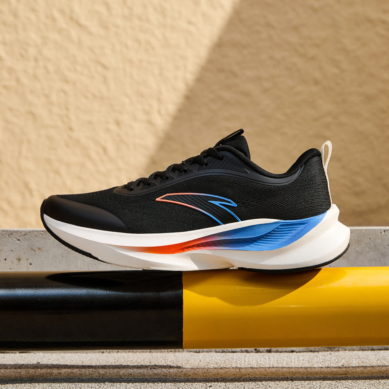 安踏城际轻质回弹透气舒适男子慢跑跑鞋