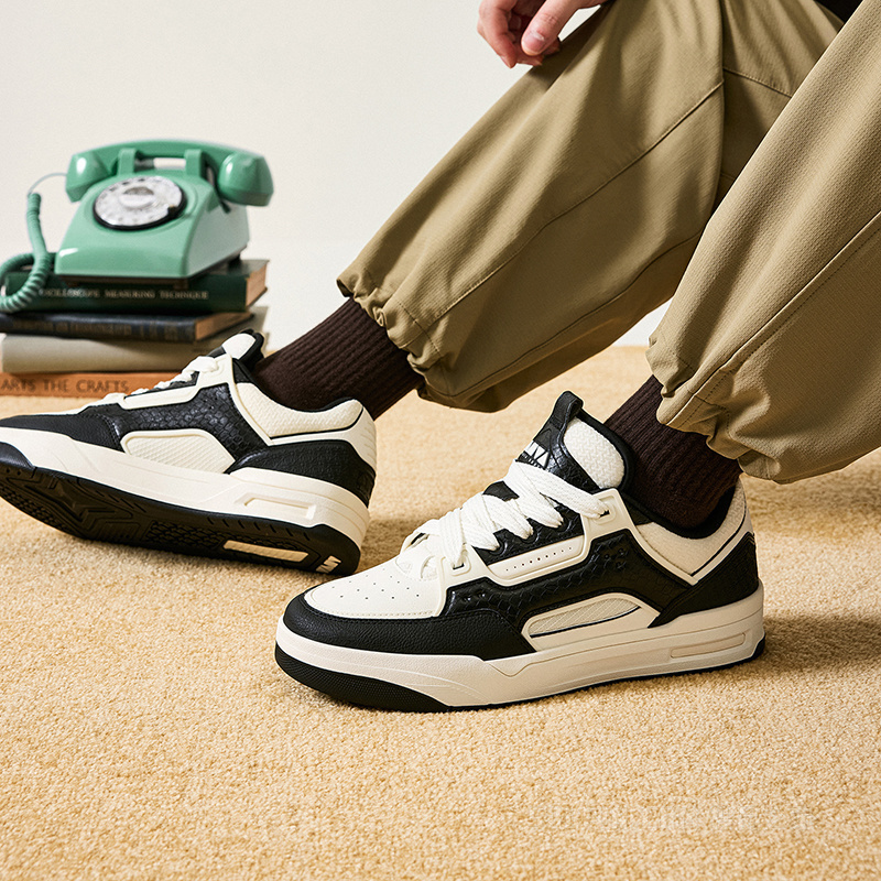 【王一博同款】安踏骜杰4代柔软舒适男子潮流滑板鞋