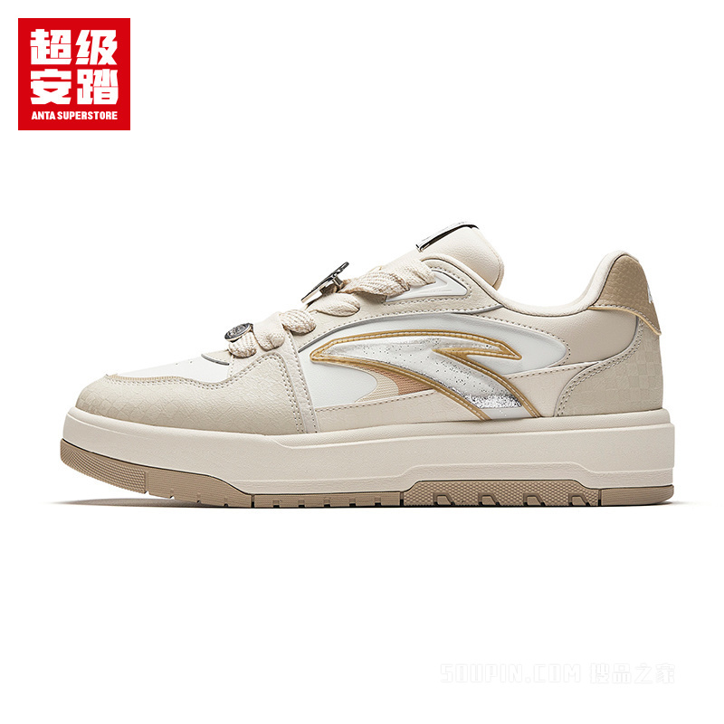 超级安踏月牙男子经典板鞋