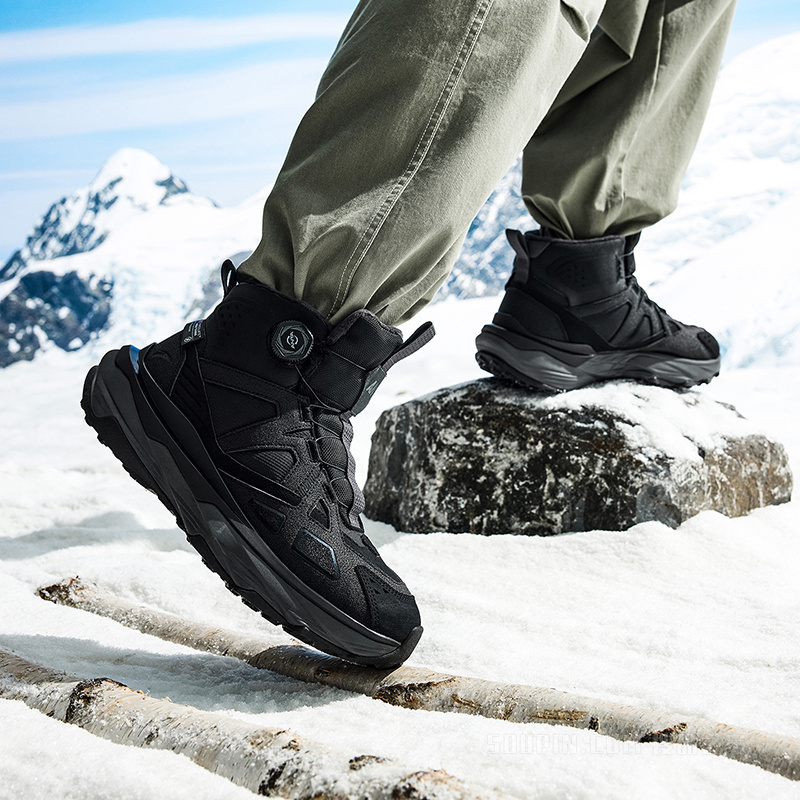 安踏生活系列跃岭2男子户外棉鞋