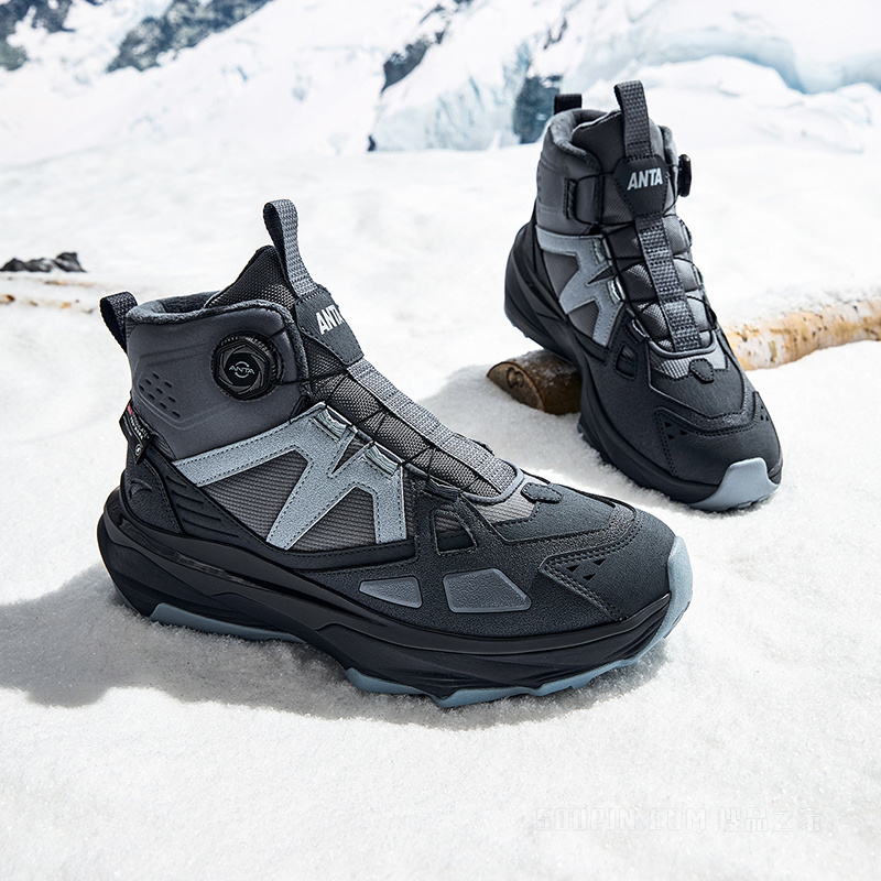 安踏生活系列跃岭2男子户外棉鞋