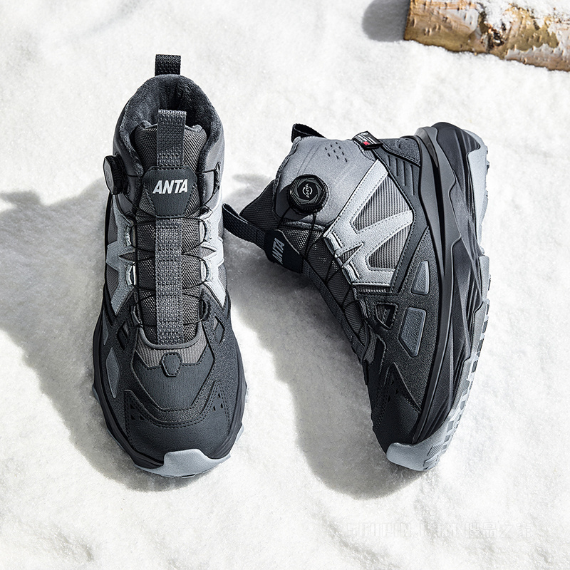 安踏生活系列跃岭2男子户外棉鞋