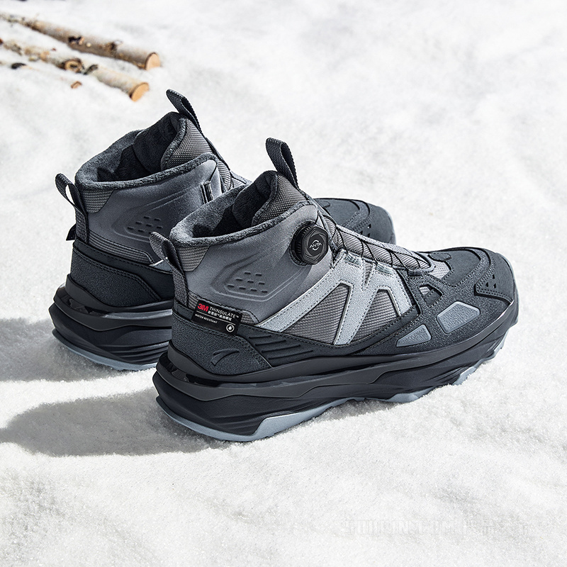 安踏生活系列跃岭2男子户外棉鞋