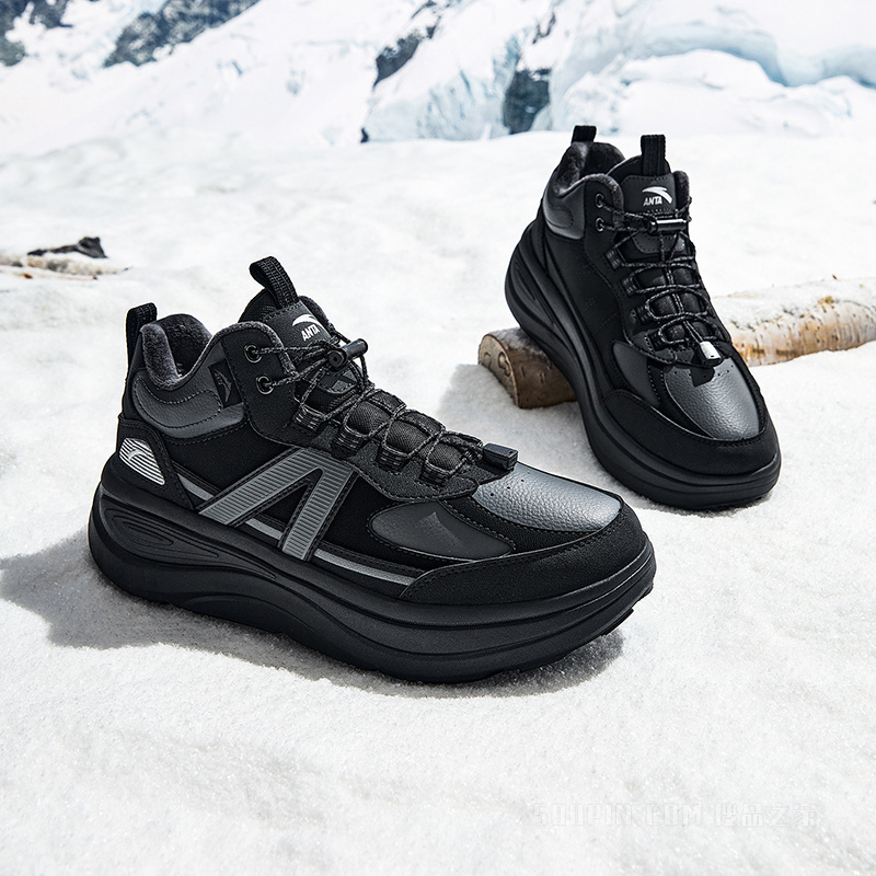 安踏无界高质保暖男子户外棉鞋